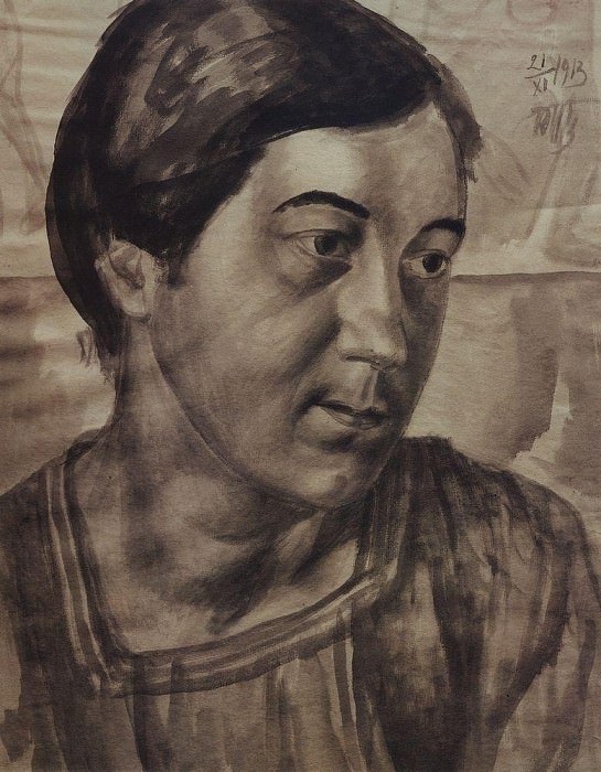 Портрет жены художника. 1913