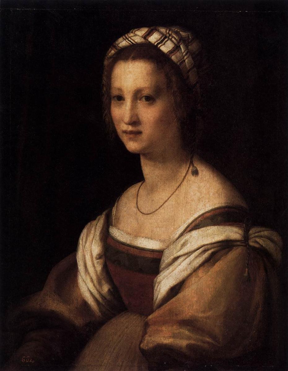 Лукреция ди Баччо дель Феде, жена художника, 1513 - 1514