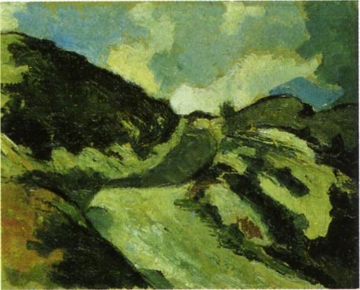 Пейзаж с дюнами, c.1912