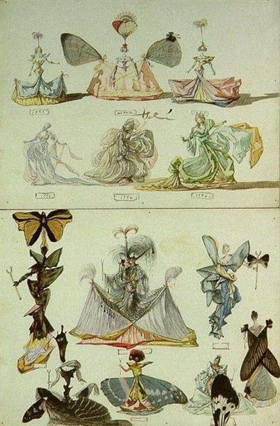 Необычные костюмы, 1956