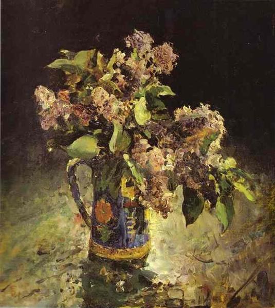Сирень в вазе, 1887
