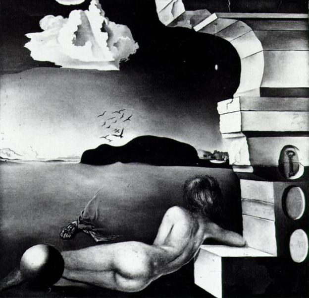 Обнаженная на равнине Росас, 1942