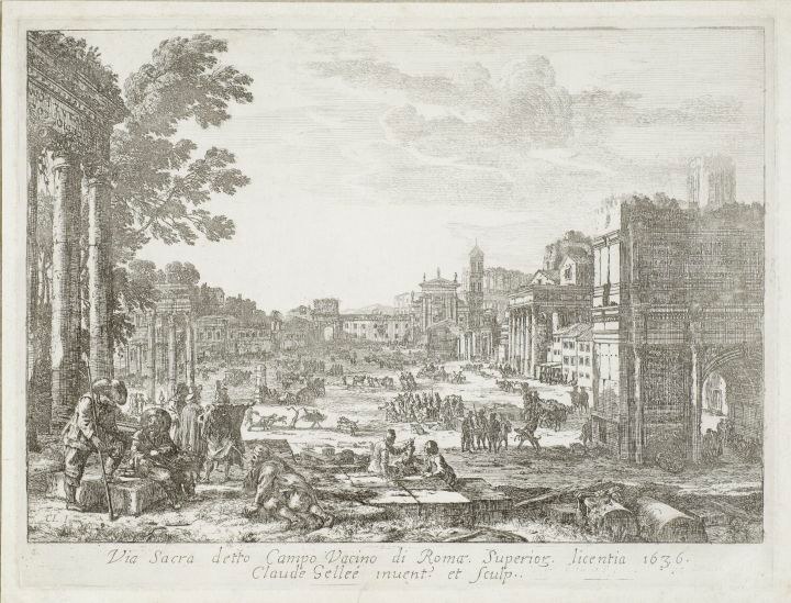 Кампо Ваччино (Римский форум), 1636