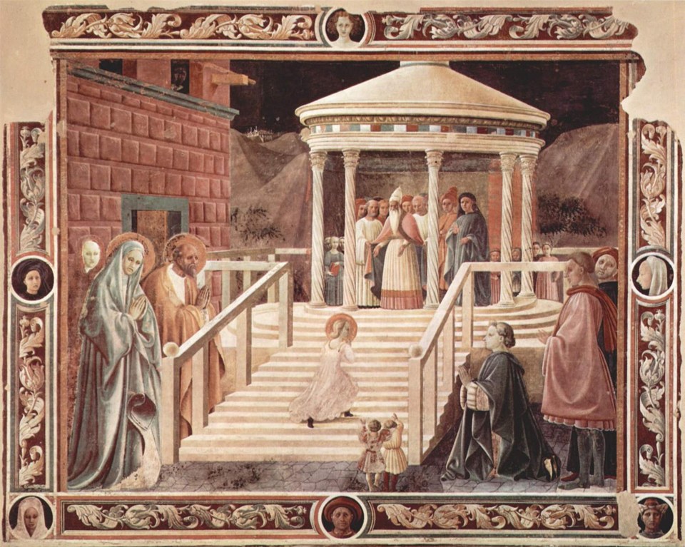 Сцена Храм Мария, 1435 - 1440