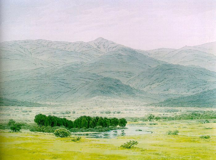 Пейзаж в Ризенгебирге, 1798