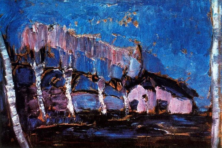Вечерний пейзаж, 1903