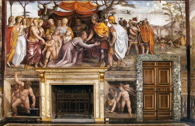 Женщины семьи Дария до Александра Македонского, 1517 - Il Sodoma