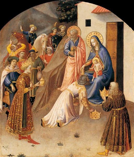 Поклонение волхвов, 1423 - 1424 - Фра Анджелико