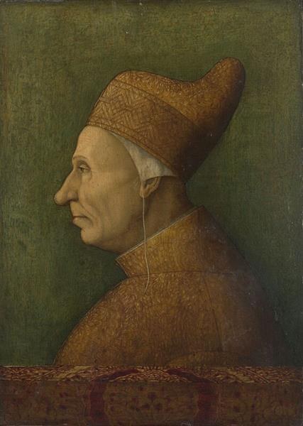 Портрет дожа Венеции Николе. Марчелло, c.1474