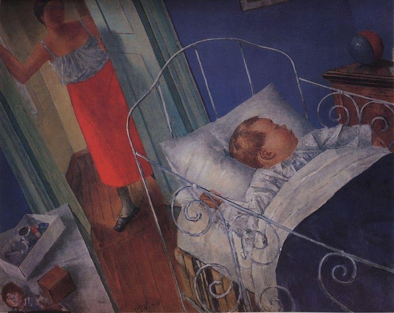 В детской. 1925