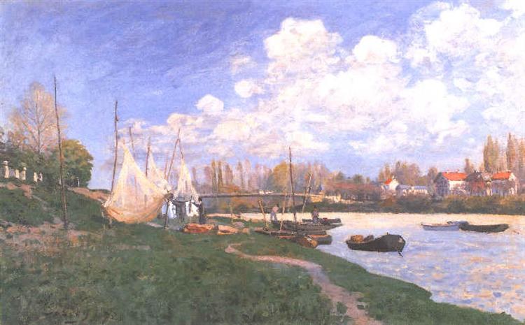 Сохнущие сети, 1872