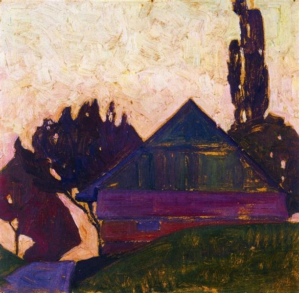 Дом между деревьями I, 1908
