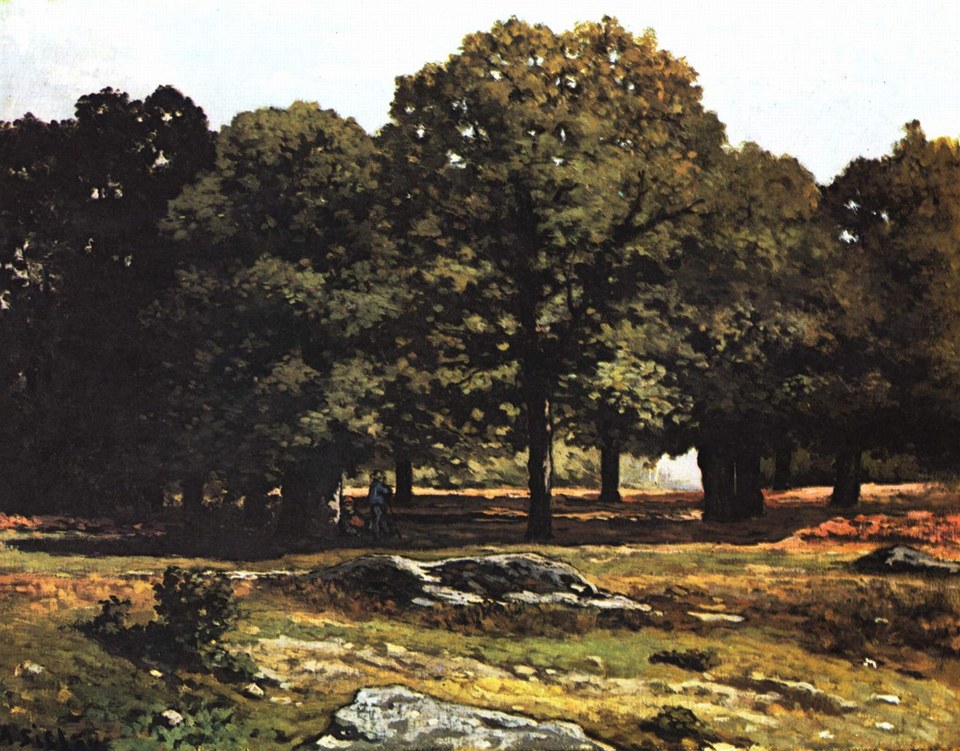 Каштановая аллея в Ла-Сель-Сен-Клу, 1865