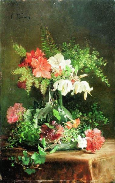 Натюрморт, c.1860 - Константин Маковский