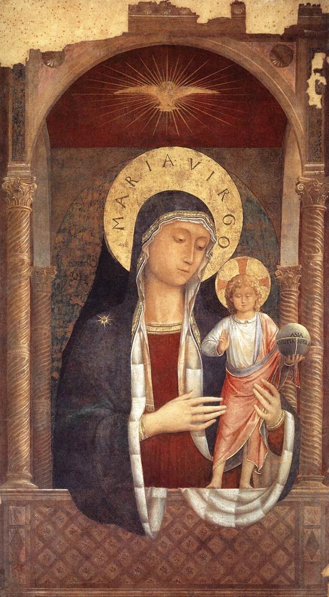Мадонна с Младенцем, благословляющая, 1449