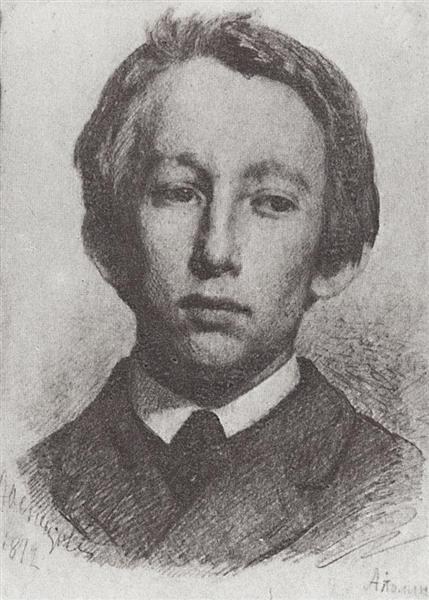 Портрет Апполинария Васнецова, 1872 - Виктор Васнецов