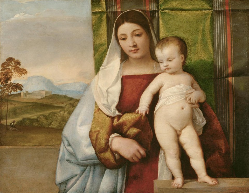Цыганская Мадонна, 1510 - 1511