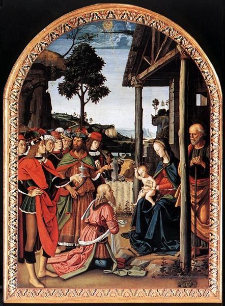 Поклонение царей (Богоявление), c.1476