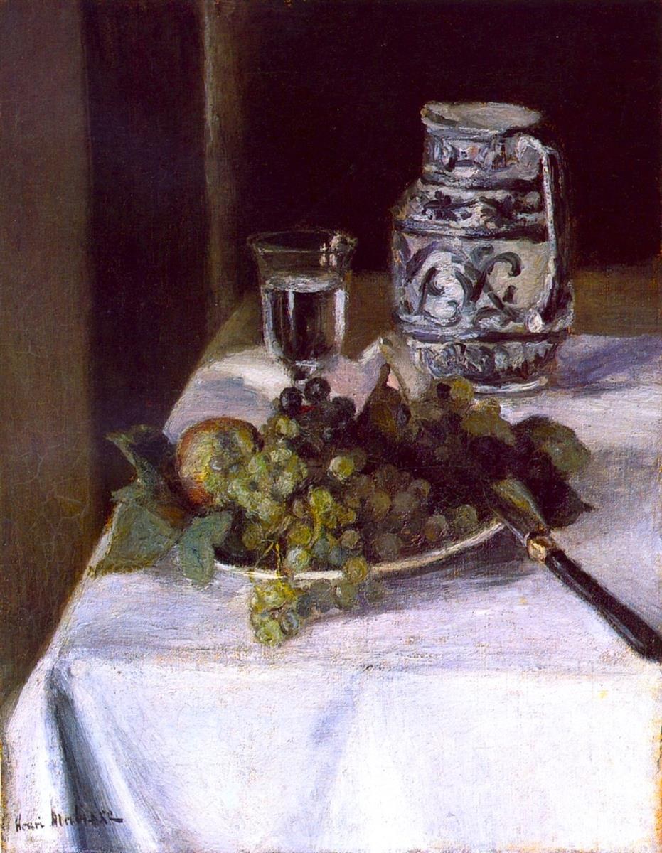 Натюрморт с виноградом, 1896