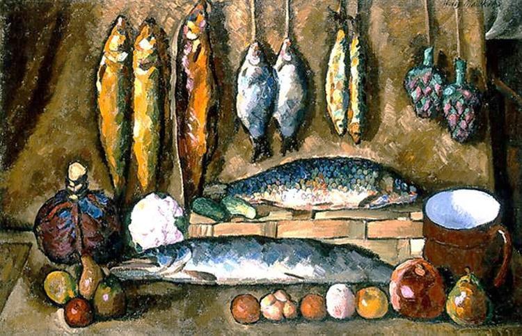 Натюрморт, 1910 - Илья Машков