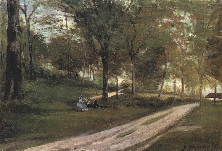 В лесу Сен-Клу II, 1873