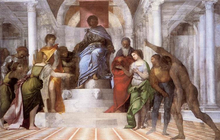 Суд Соломона, 1510