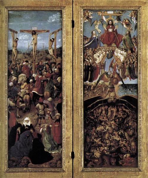 Диптих «Распятие и Страшный суд», 1426