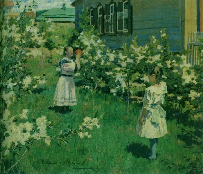 Майские цветы, 1894 - Виктор Борисов-Мусатов