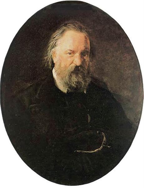 Портрет автора Александра Герцена, 1867 - Николай Ге