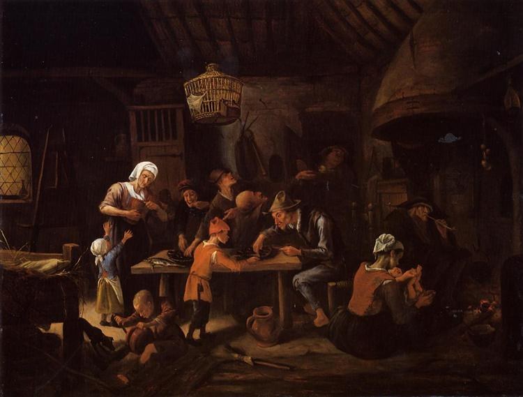 Бережливая кухня, c.1650