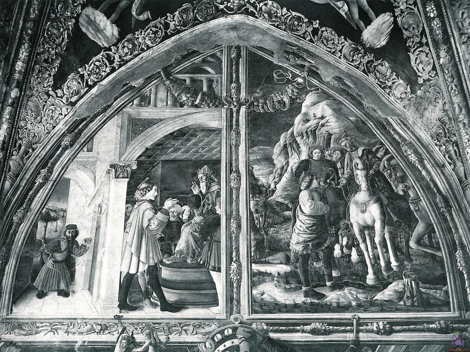 Сцены из жития святого Христофора, 1448