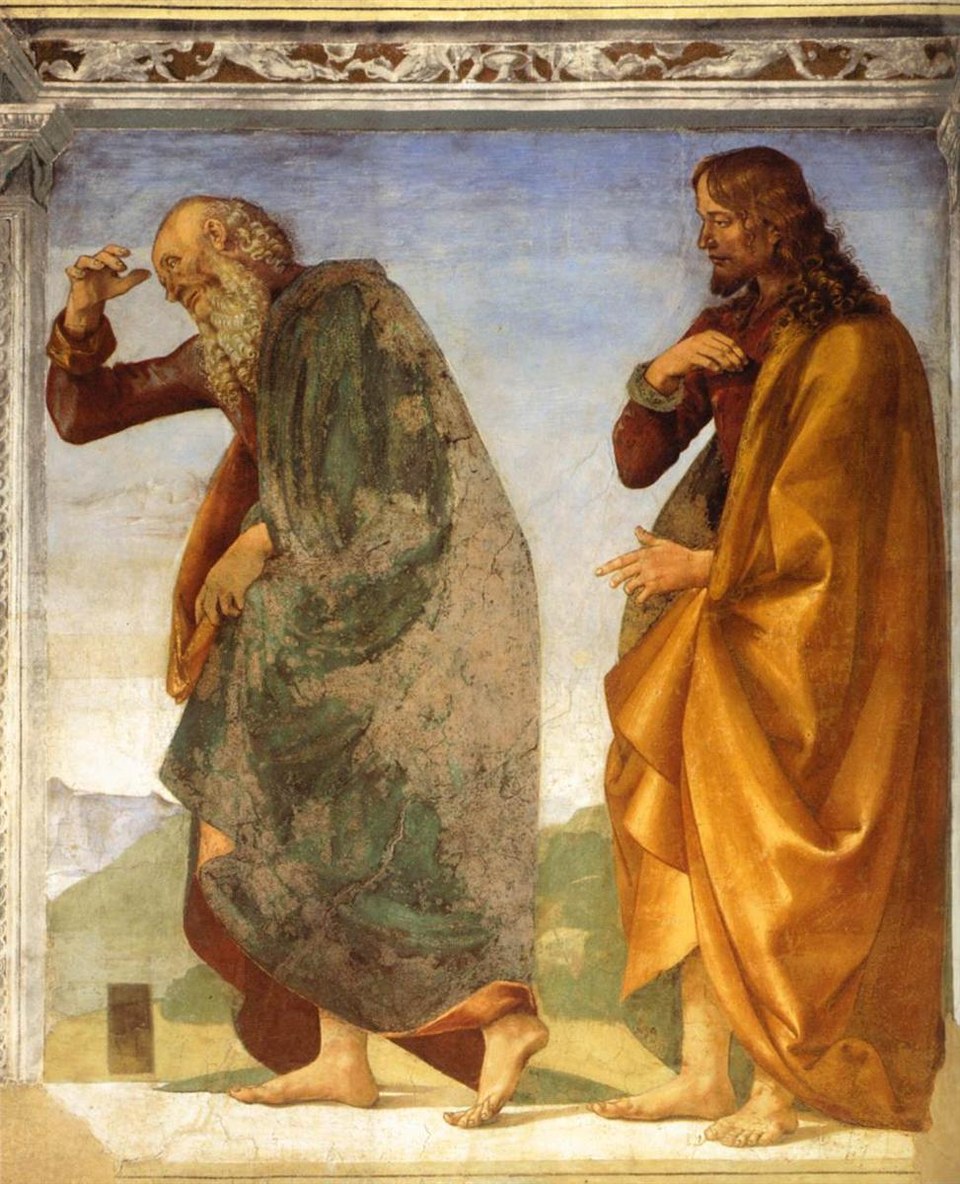 Пара апостолов в споре, 1477 - 1482