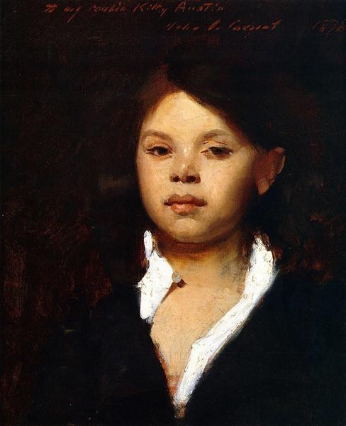Голова итальянской девушки, c.1878