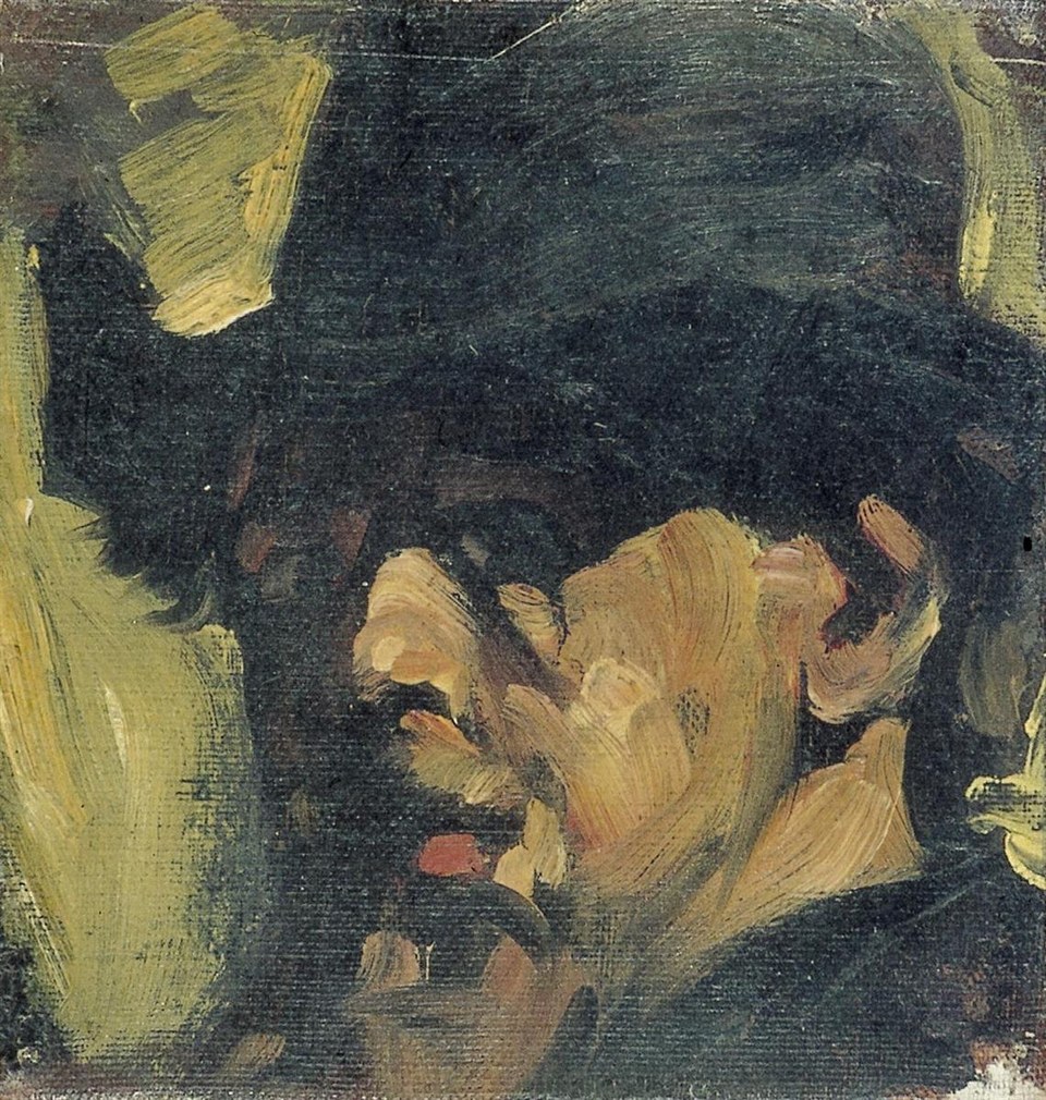 Автопортрет в шляпе, 1909