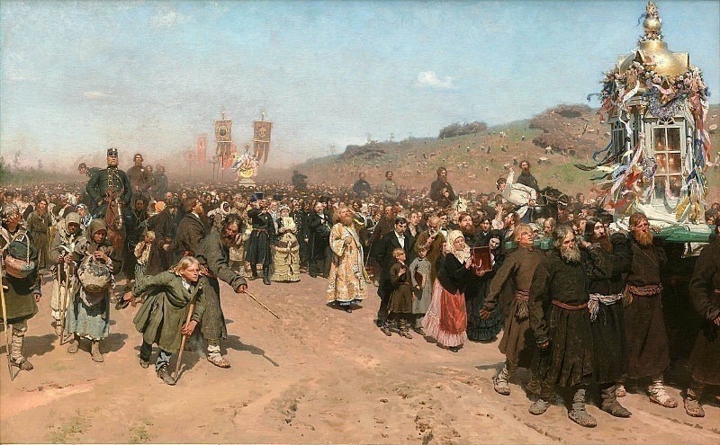Крёстный ход в Курской губернии