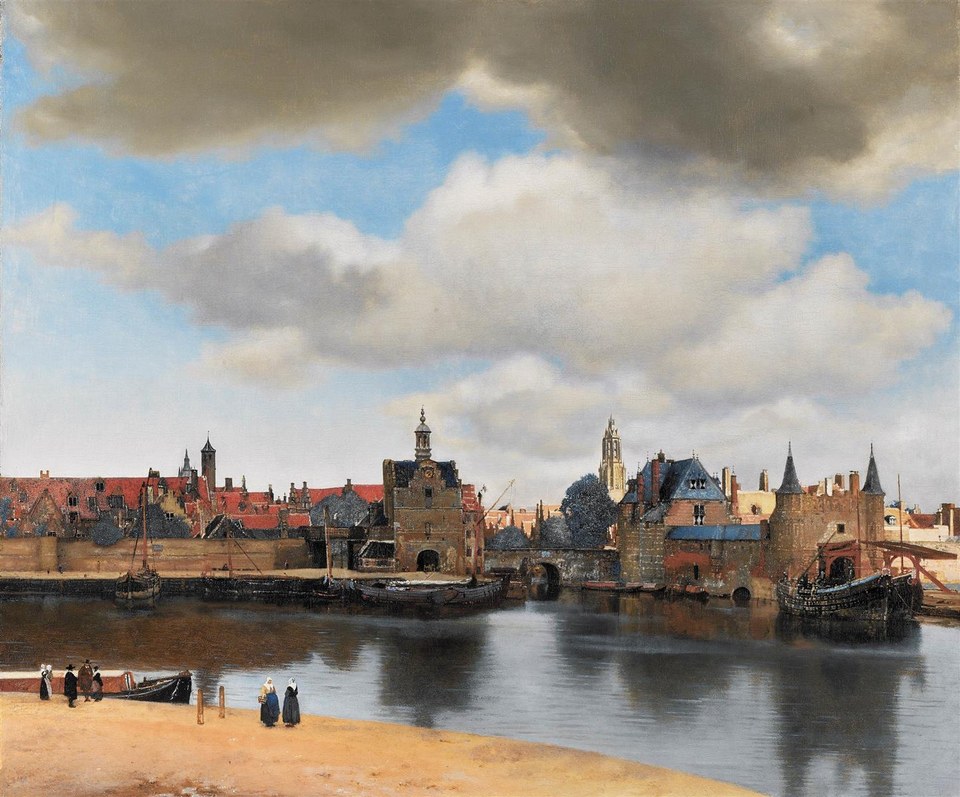 Вид на Делфт, c.1660 - c.1661 - Иоганнес Вермеер