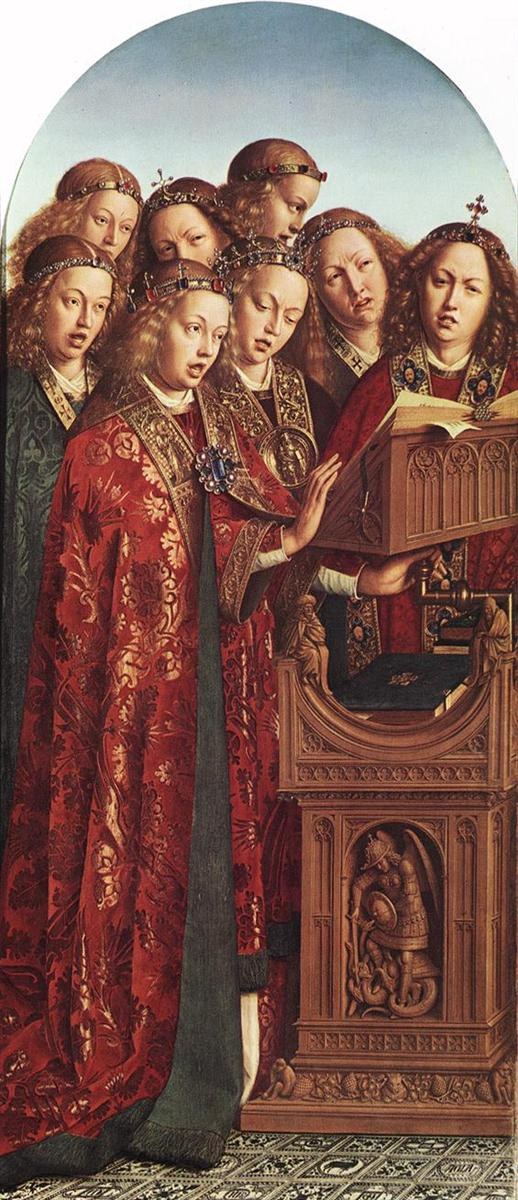 Гентский алтарь (фрагмент), 1432