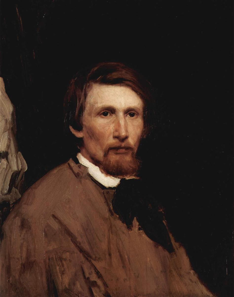Автопортрет, 1873 - Виктор Васнецов