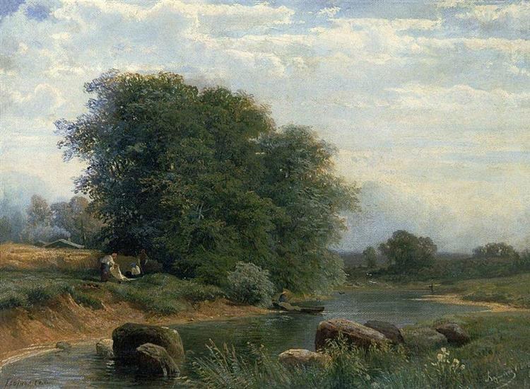 Возле Красного Села, 1868 - Федор Васильев