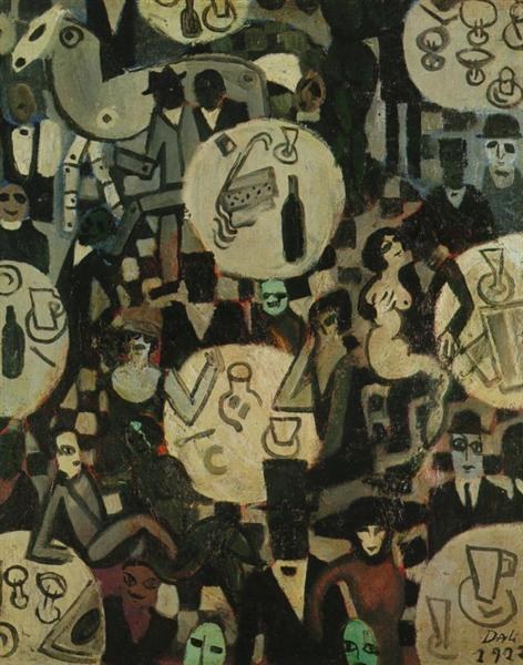 Сцена в кабаре, 1922