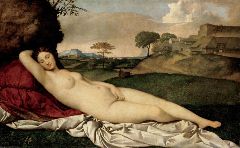 Спящая Венера, 1508 - 1510