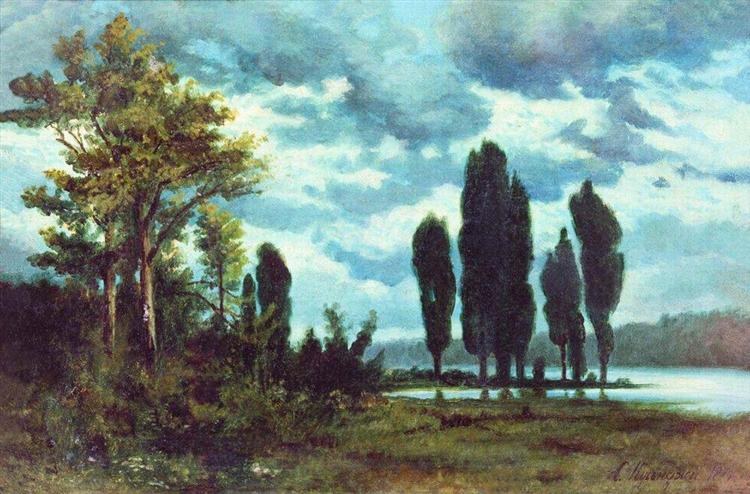 Пейзаж, 1874 - Архип Куинджи