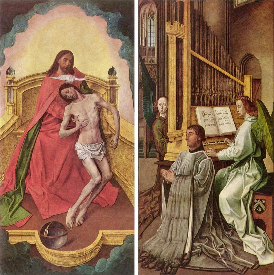 Панели алтаря Троицы (фрагмент), 1478