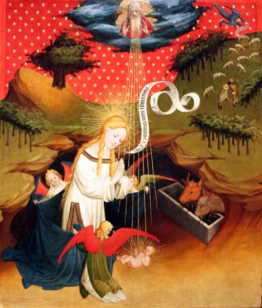 Поклонение младенцу, c.1426