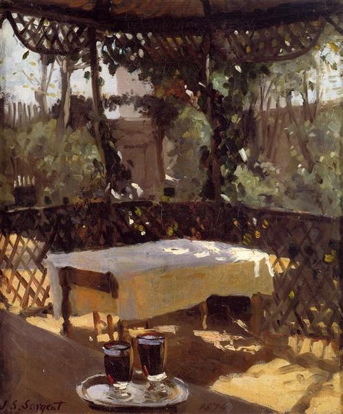 Два бокала для вина, 1874