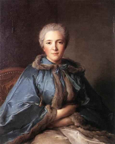 Графиня Тилльер, 1750 - Жан-Марк Наттье