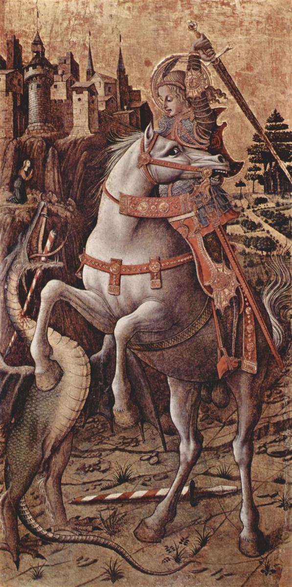 Святой Георгий, c.1470