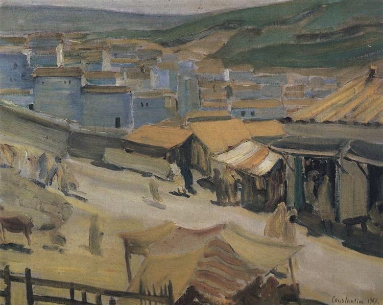 Город Константин, 1907 - Кузьма Петров-Водкин