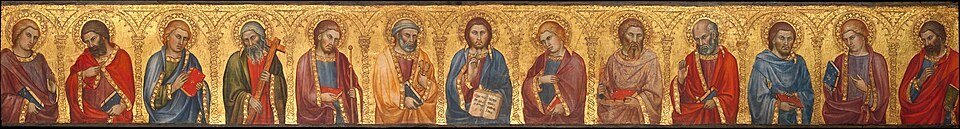 Христос и двенадцать апостолов