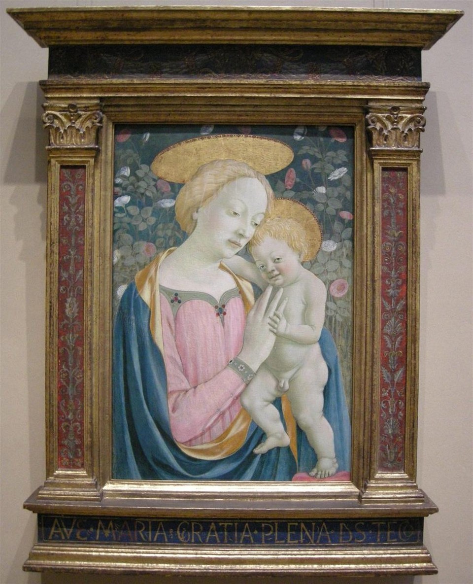 Мадонна с Младенцем, 1445 - 1450
